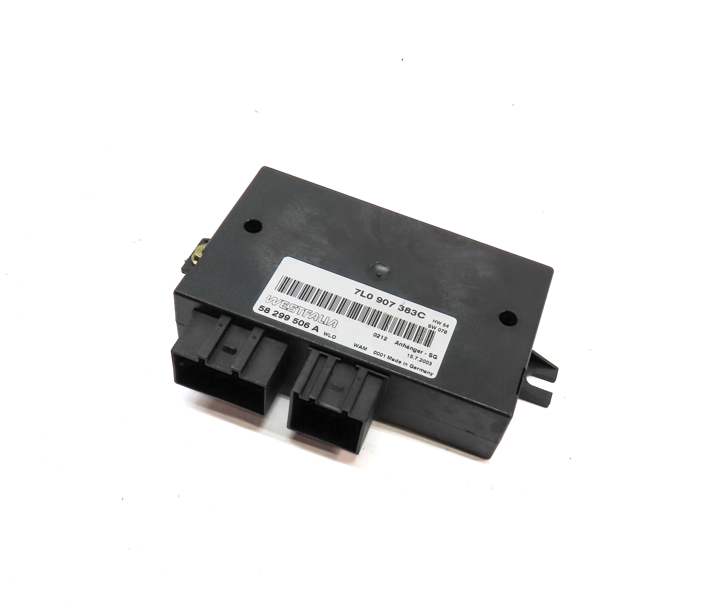 2003-2009 PORSCHE CAYENNE (955 957) TRAILER TOW TOWING CONTROL MODULE COMPUTER — exact item pictured